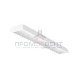 Светильник LED "ВАРТОН" медицинский накладной 1195*180*55 мм с опаловым рассеивателем  36 ВТ 2700К класс защиты IP54