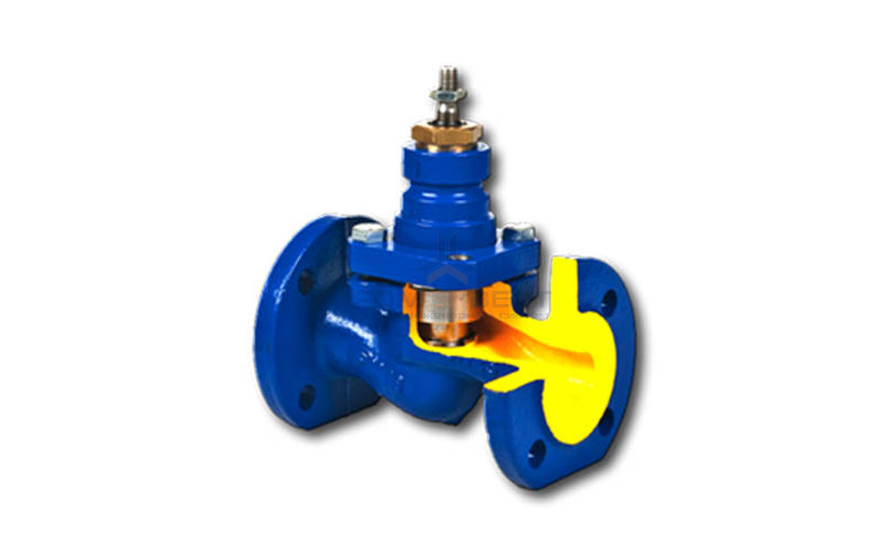 Клапан регулирующий Zetkama 227A - Ду65 (Ф/Ф, PN16, Tmax-150°C, серый чугун, исполнение №80-R)