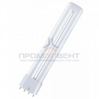 Лампа Osram Dulux L 24W/940 DE LUXE 2G11 холодно-белая