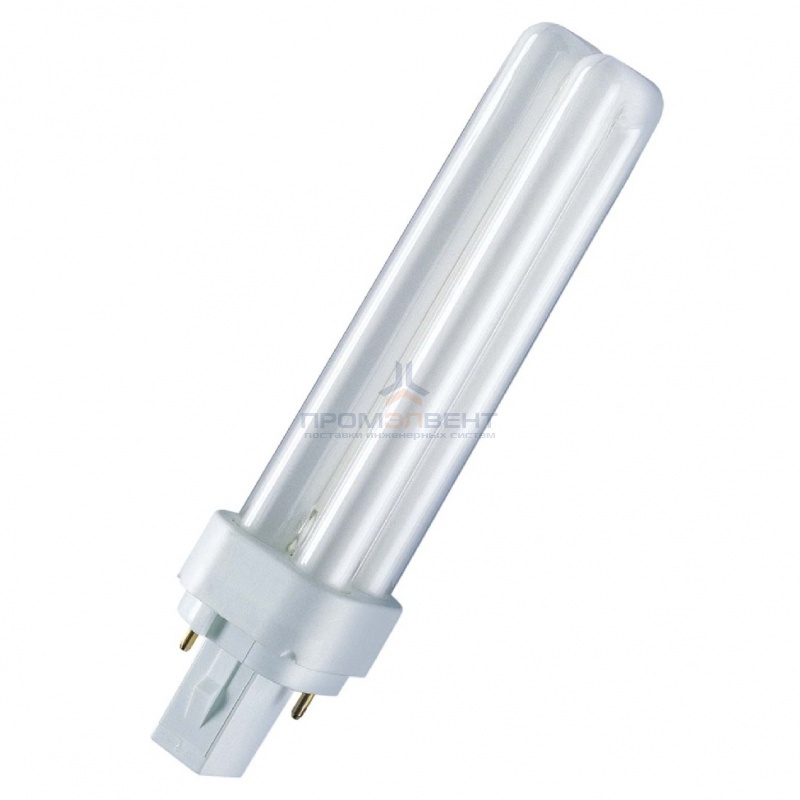 Лампа Osram Dulux D 10W/41-827 G24d-1 теплая