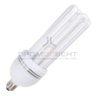 Лампа энергосберегающая ESL 4U14 65W 6400K E27 3300lm d72x235mm холодная