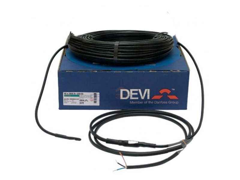 Нагревательный кабель Devi DTCE-30, 55m, 1700W, 230V