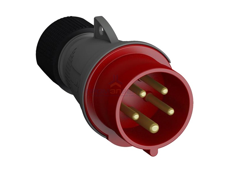 Вилка кабельная Easy&Safe ABB 416EP6 16А 3P+N+E IP44 6ч