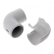 Соединитель угловой разборный для труб ПВХ d32мм [уп. 30шт]