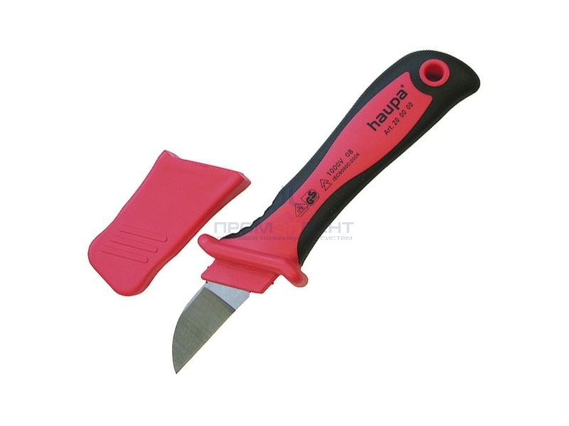 Нож для резки кабеля HAUPA VDE 1000V прямое лезвие 50мм