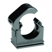 Держатель с крышкой DN 17 мм, полиамид, цвет чёрный DKC