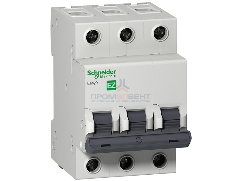 Автоматический выключатель Schneider Electric EASY 9 3П 32А С 4,5кА 400В (автомат)